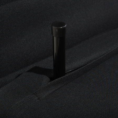 Single sofa SETTEN Black [7]