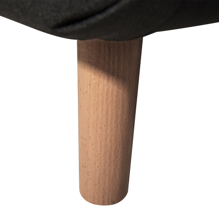 Single sofa SETTEN Black [9]