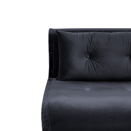 Single sofa VESTFOLD Velvet Black [6]