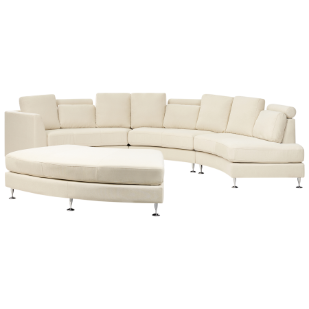 7-seater semi-circular sofa ROTUNDE Beige [3]