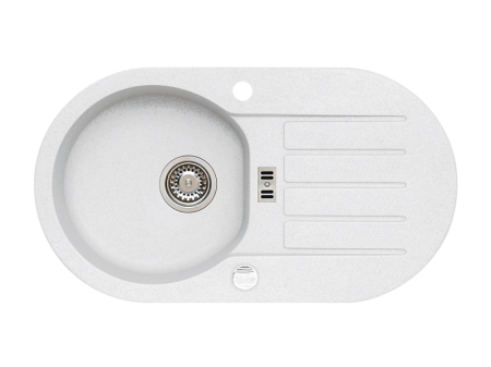 Recomandate - Niagara 40 white composite sink