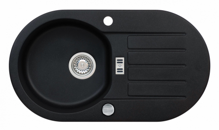 Recomandate - Niagara 40 black composite sink