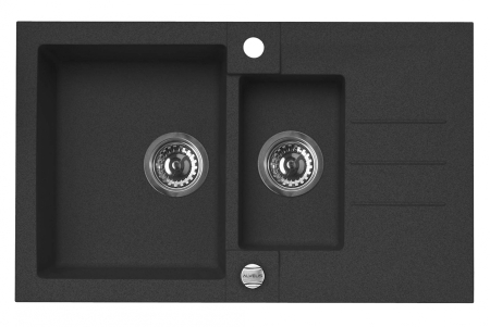 Recomandate - Composite sink Rock 70 black