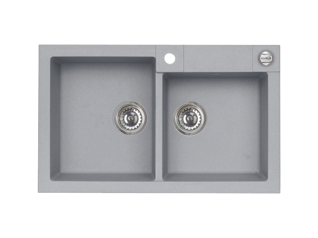 Recomandate - Rock 90 gray composite sink