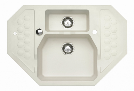 SENSUAL - Chiuveta compozit Sensual 60 Alb