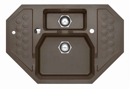 SENSUAL - Chiuveta compozit Sensual 60 Chocolate