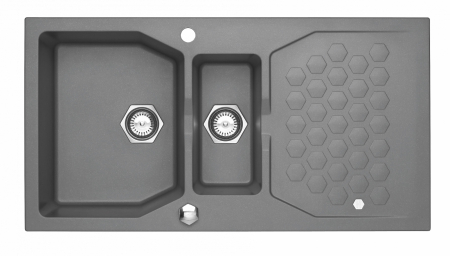 SENSUAL - Chiuveta compozit Sensual 70 Steel