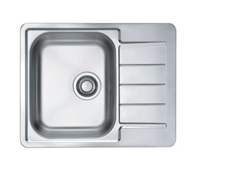 LINE - Line 110 Max satin stainless steel sink