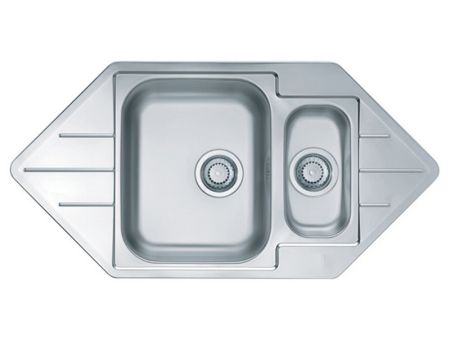 LINE - Chiuveta inox Line 40 satin