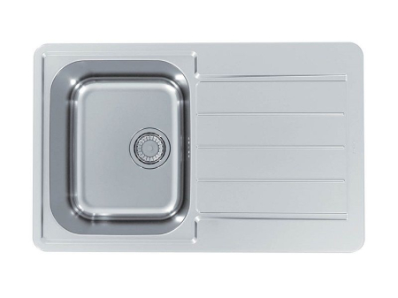 LINE - Line 80 Max satin stainless steel sink right