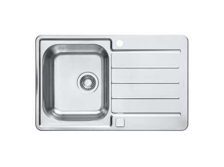 LINE MAXIM - Stainless steel sink Line 80 Maxim satin