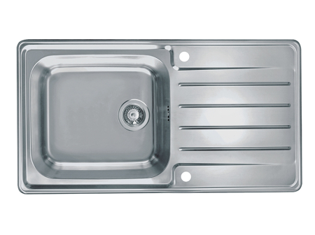 PRAKTIK - Stainless steel sink Praktik 100 satin