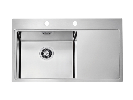 PURE - Stainless steel sink Pure 50 left