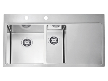 PURE - Stainless steel sink Pure 60 left