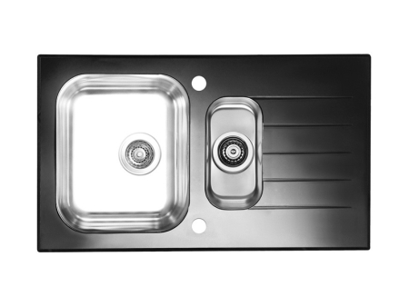 CHIUVETE STICLA - Chiuveta sticla Glassix 20 negru