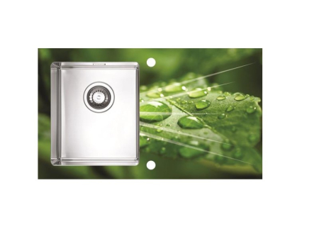 CHIUVETE STICLA - Karat glass sink 10 white right