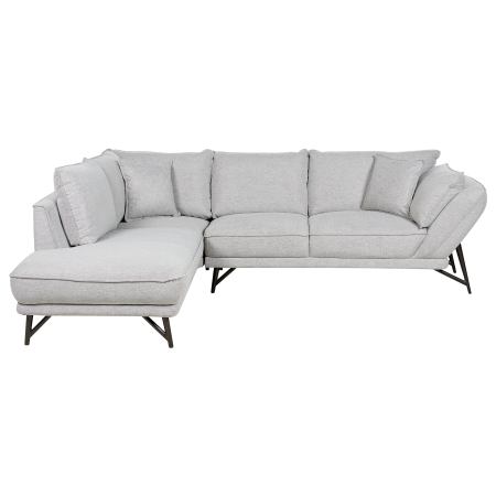 3-seater corner sofa ELGA Light grey Right [1]