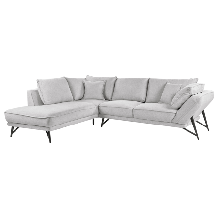 3-seater corner sofa ELGA Light grey Right [3]