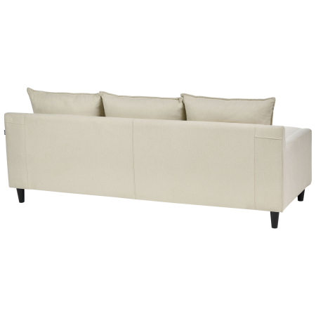 3-seater corner sofa ELVENES Light beige Left [4]