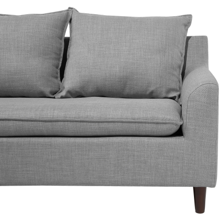 3-seater corner sofa ELVENES Light Grey Right [5]