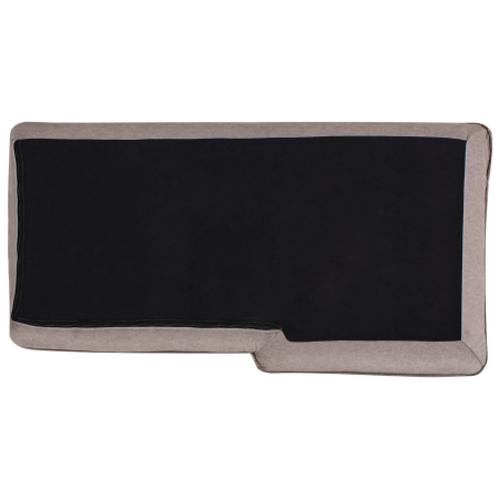 ELVENES 3-seater corner sofa Taupe Right [9]