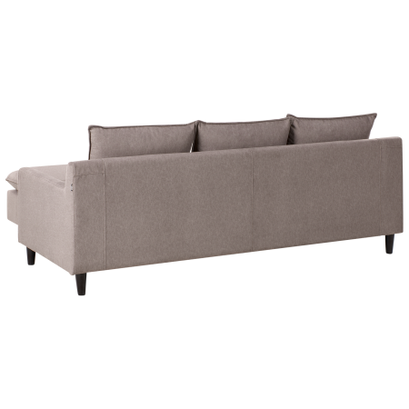 Colțar cu 3 locuri ELVENES  Taupe Stânga [4]