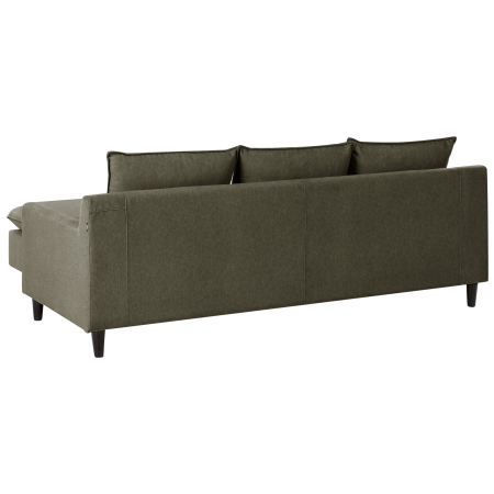 3-seater corner sofa ELVENES Dark green Left [4]