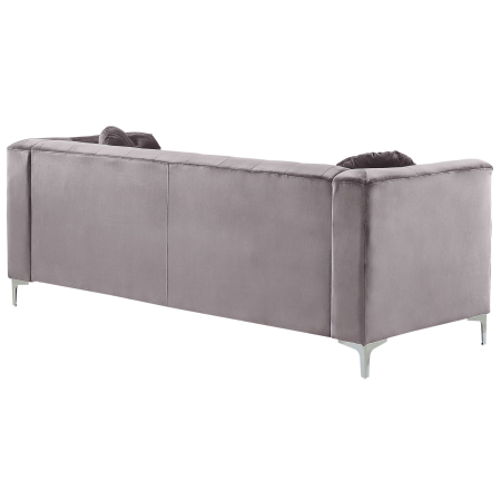 3-seater corner sofa FLEN Velvet Grey Left [4]