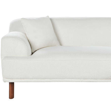 3-seater corner sofa HOLT Boucle White Left [6]