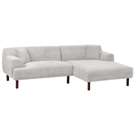 Colțar cu 3 locuri HOLT  Gri deschis Stânga [3]