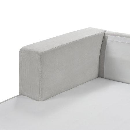 Colțar cu 3 locuri LOFOTEN  Gri deschis Dreapta [7]