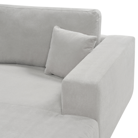 Colțar cu 3 locuri LOFOTEN  Gri deschis Stânga [6]