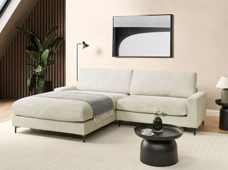 Sofas - MALOY 3-seater corner sofa Off-white Right