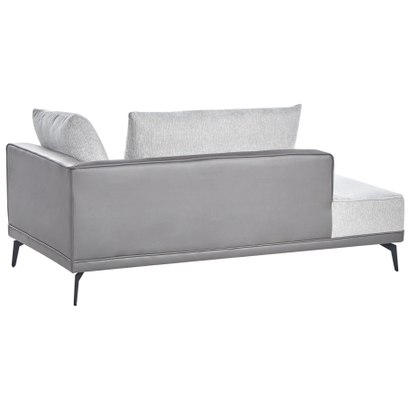 Colțar cu 3 locuri MYKEN  Gri deschis Dreapta [7]