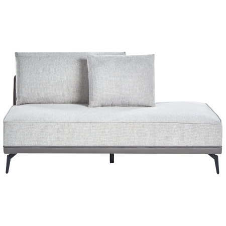 Colțar cu 3 locuri MYKEN  Gri deschis Dreapta [8]