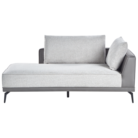 Colțar cu 3 locuri MYKEN  Gri deschis Dreapta [5]