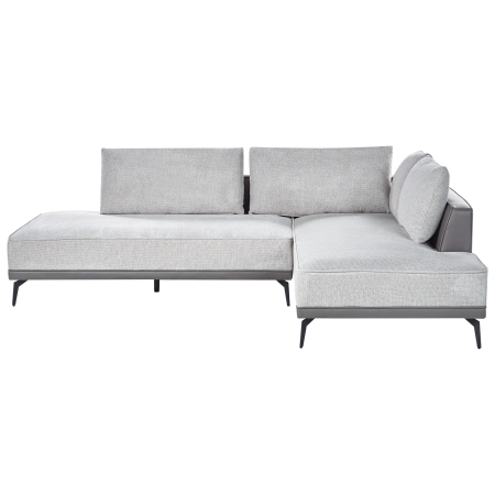 MYKEN 3-seater corner sofa Light grey Left [1]