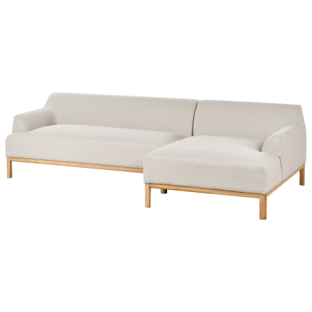 SOSJO 3-seater corner sofa Light beige Left [3]