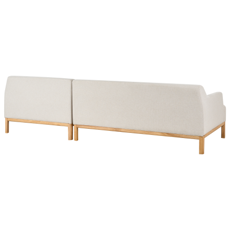 SOSJO 3-seater corner sofa Light beige Left [4]