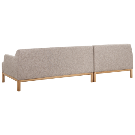 3-seater corner sofa SOSJO Light brown Right [4]