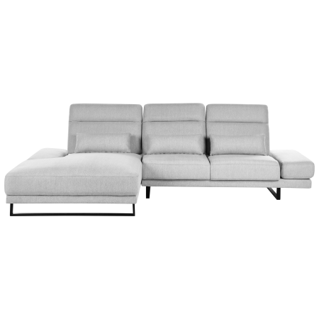 IKAST 4-seater corner sofa Light grey Right [1]