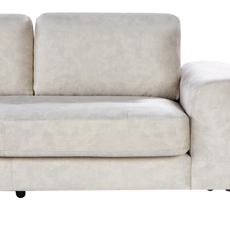 4-seater corner sofa KIRUNA Velvet Light beige Right [8]