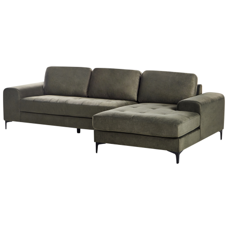 KIRUNA 4-seater corner sofa Dark green Left [3]