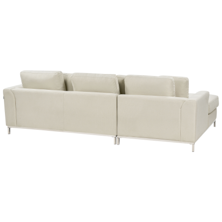 OSLO 4-Seater Corner Sofa Beige Right [4]