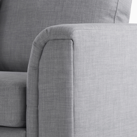 OSLO 4-seater corner sofa Light grey Right [3]