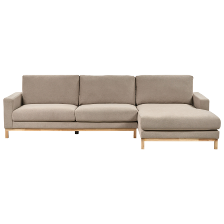 Colțar cu 4 locuri SIGGARD  Taupe Stânga [1]