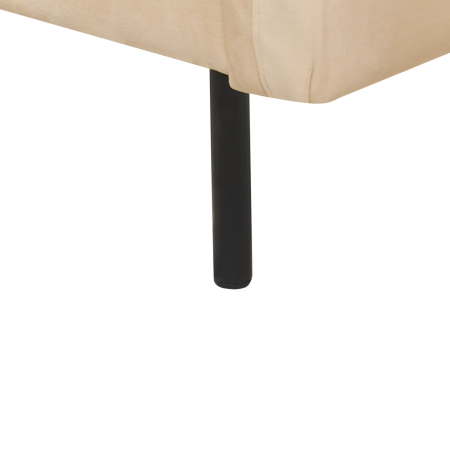 VINTERBRO 4-seater corner sofa Right velvet Beige [9]