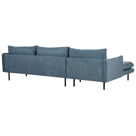 4-seater corner sofa VINTERBRO Chenille Blue Right [4]
