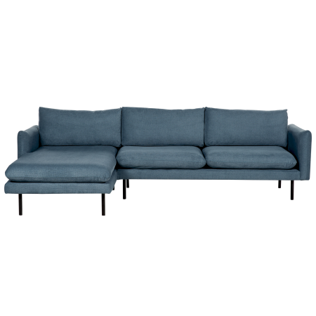 4-seater corner sofa VINTERBRO Chenille Blue Right [1]