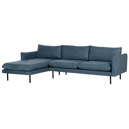4-seater corner sofa VINTERBRO Chenille Blue Right [3]